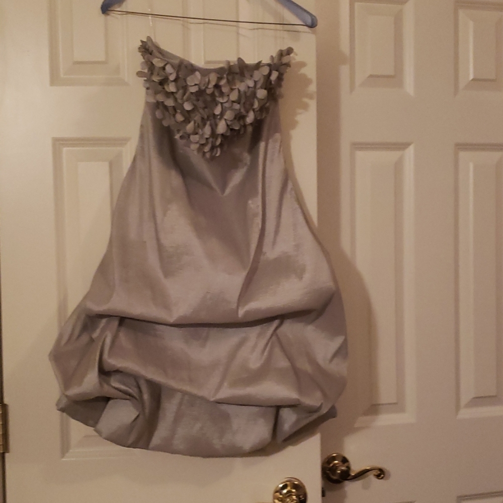 Stacy Adams Silver/Grey Cocktail dress